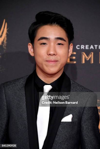 Lance Lim attends day 2 of the 2017 Creative Arts Emmy Awards on September 10, 2017 in Los Angeles, California.