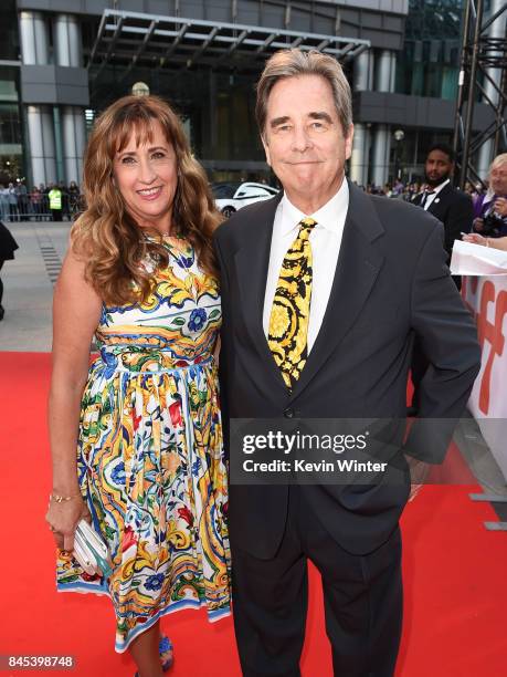 Wendy Bridges and Beau Bridges attend "The Mountain Between Us" premiere during the 2017 Toronto International Film Festival at Roy Thomson Hall on...