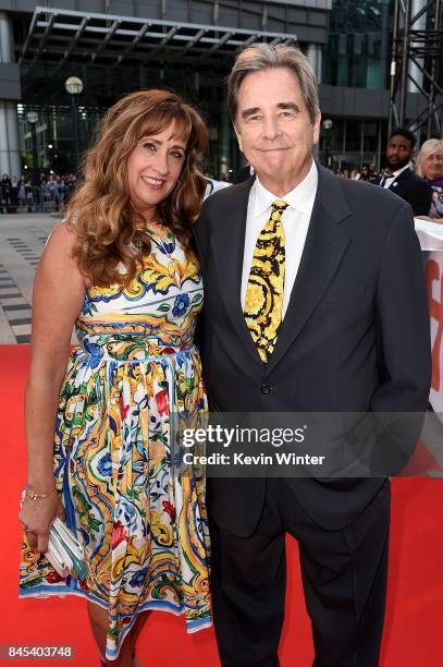 Wendy Bridges and Beau Bridges attend "The Mountain Between Us" premiere during the 2017 Toronto International Film Festival at Roy Thomson Hall on...