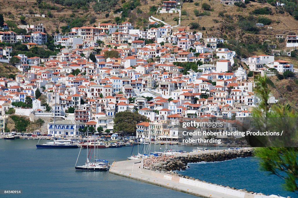 Skopelos Town, Skopelos, Sporades Islands, Greek Islands, Greece, Europe