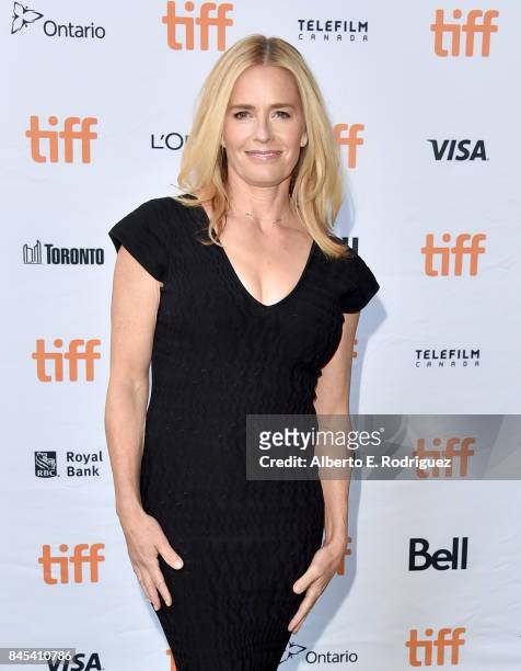 Elisabeth Shue attends the "Battle of the Sexes" premiere during the 2017 Toronto International Film Festival at Ryerson Theatre on September 10,...