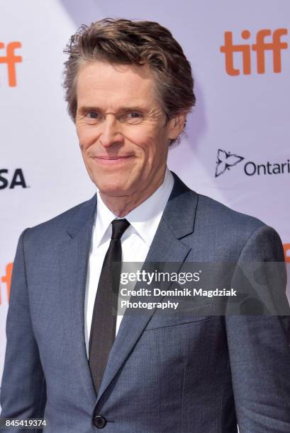 Actor Willem Dafoe attends the "The Florida Project" premiere at the Ryerson Theatre on September 10, 2017 in Toronto, Canada.