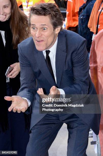 Actor Willem Dafoe attends the "The Florida Project" premiere at the Ryerson Theatre on September 10, 2017 in Toronto, Canada.
