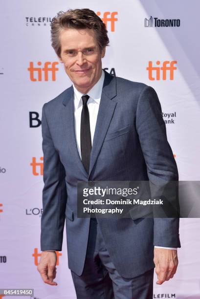 Actor Willem Dafoe attends the "The Florida Project" premiere at the Ryerson Theatre on September 10, 2017 in Toronto, Canada.