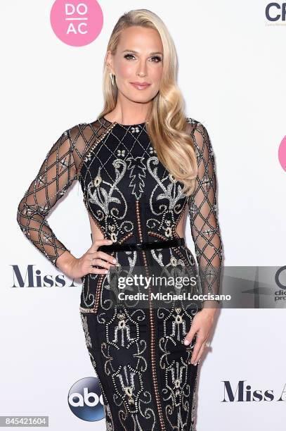 Judge, Actress and Model Molly Sims attends the 2018 Miss America Competition Red Carpet at Boardwalk Hall Arena on September 10, 2017 in Atlantic...