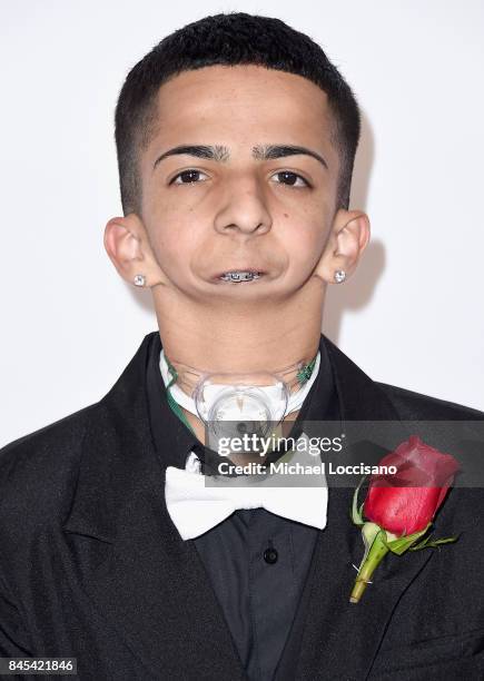 Isaiah Acosta attends the 2018 Miss America Competition Red Carpet at Boardwalk Hall Arena on September 10, 2017 in Atlantic City, New Jersey.