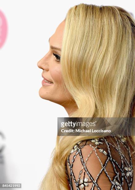 Judge, Actress and Model Molly Sims attends the 2018 Miss America Competition Red Carpet at Boardwalk Hall Arena on September 10, 2017 in Atlantic...