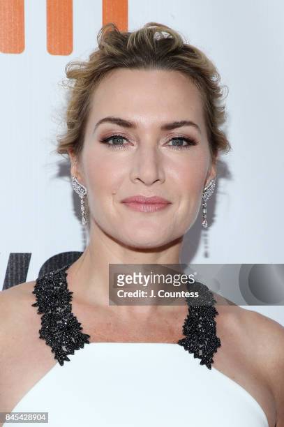 Actress Kate Winslet attends the premiere of "The Mountain Between Us" during the 2017 Toronto International Film Festival at Roy Thomson Hall on...