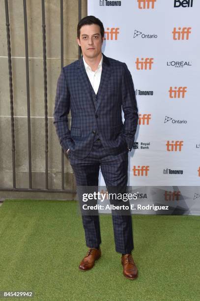 James Mackay attends the "Battle of the Sexes" premiere during the 2017 Toronto International Film Festival at Ryerson Theatre on September 10, 2017...