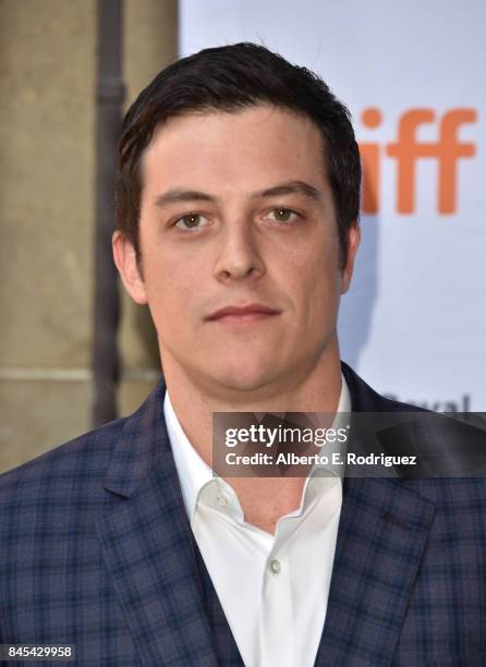 James Mackay attends the "Battle of the Sexes" premiere during the 2017 Toronto International Film Festival at Ryerson Theatre on September 10, 2017...