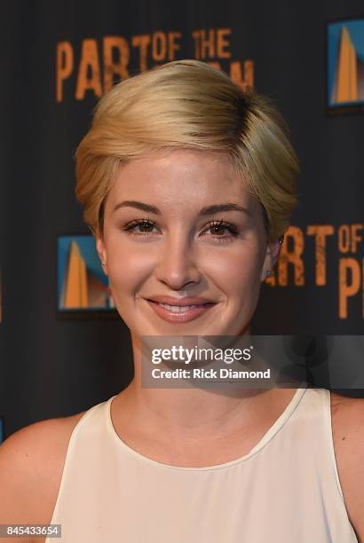 Recording Artist Maggie Rose attends the world premiere of "Part of the Plan," featuring the music of Dan Fogelberg at Tennessee Performing Arts...