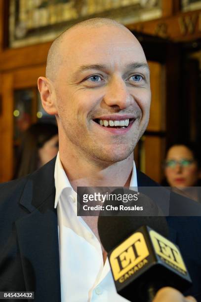 Actor James McAvoy arttends the "Submergence" premiere at The Elgin on September 10, 2017 in Toronto, Canada.