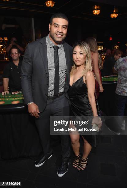 Retired NHL Shawn Merriman Stacey Yol at the Heroes for Heroes: Los Angeles Police Memorial Foundation Celebrity Poker Tournament at Avalon on...