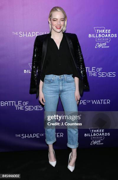 Actress Emma Stone attends the Fox Searchlight TIFF Party at Four Seasons Centre For The Performing Arts on September 10, 2017 in Toronto, Canada.