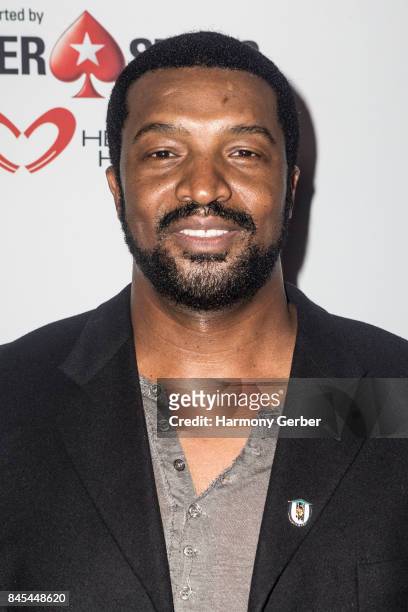 Actor Roger Cross arrives at 3rd Annual Los Angeles Police Memorial Foundation Celebrity Poker Tournament And Casino Night Party at Avalon on...