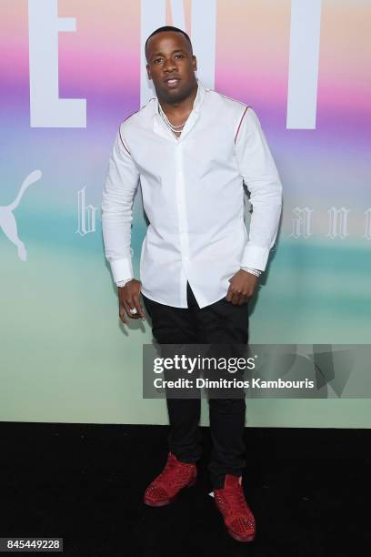 Yo Gotti attends the FENTY PUMA by Rihanna Spring/Summer 2018 Collection at Park Avenue Armory on September 10, 2017 in New York City.