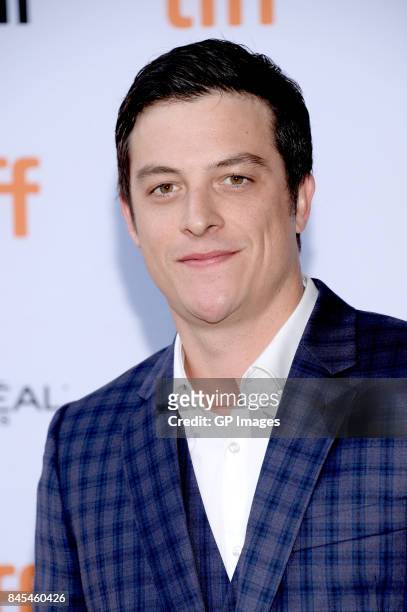 James Mackay attends the "Battle of the Sexes" premiere during the 2017 Toronto International Film Festival at Ryerson Theatre on September 10, 2017...