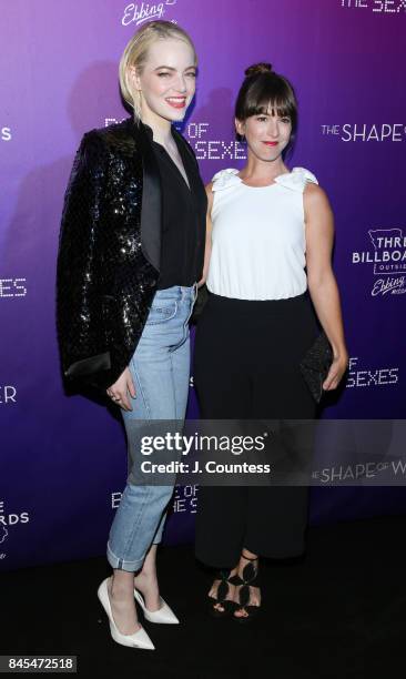 Actors Emma Stone and Martha MacIsaac attend the Fox Searchlight TIFF Party at Four Seasons Centre For The Performing Arts on September 10, 2017 in...