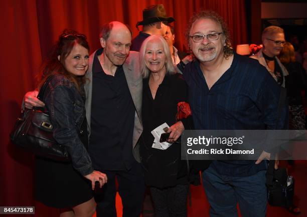 Lauren Braddock Havey, Songwriter Bobby Braddock and Don Henry attend the World Premiere of "Part of the Plan," featuring the music of Dan Fogelberg...