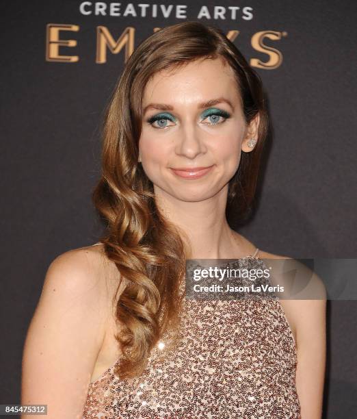 Actress Lauren Lapkus attends the 2017 Creative Arts Emmy Awards at Microsoft Theater on September 10, 2017 in Los Angeles, California.