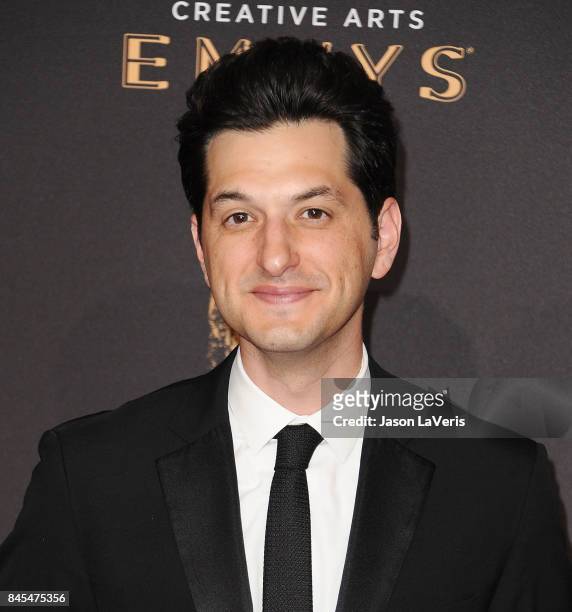 Actor Ben Schwartz attends the 2017 Creative Arts Emmy Awards at Microsoft Theater on September 10, 2017 in Los Angeles, California.