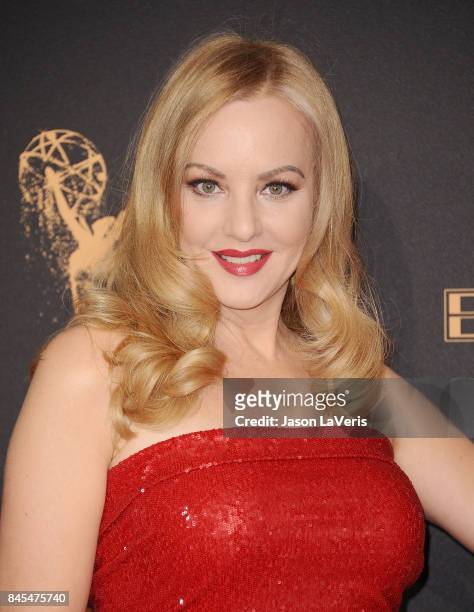 Actress Wendi McLendon-Covey attends the 2017 Creative Arts Emmy Awards at Microsoft Theater on September 10, 2017 in Los Angeles, California.