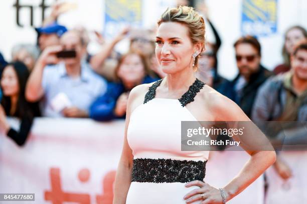 Kate Winslet attends 'The Mountain Between Us' premiere during the 2017 Toronto International Film Festival at Roy Thomson Hall on September 10, 2017...