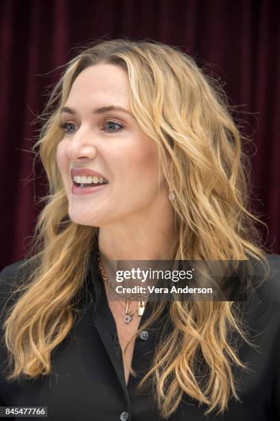 Kate Winslet at "The Mountain Between Us" Press Conference at the Ritz Carlton Hotel on September 9, 2017 in Toronto, Canada.