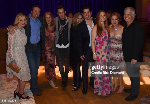 Actors Erica Aubrey and Chris Roberts, Co-writer and producer Kate Atkinson, Actor Harley Jay, Co-writer and producer Karen Harris, actor JT Hodges,...