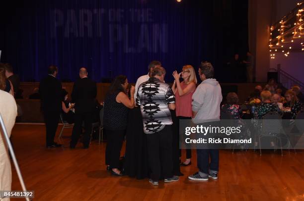 General view of atmosphere during a VIP reception after the World Premiere of "Part of the Plan," featuring the music of Dan Fogelberg at Tennessee...