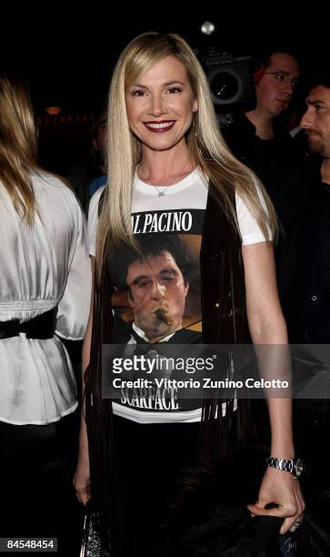 Federica Panicucci attends XXIII Years of Glam: Your Key To Hollywood Discoteque Nightlife Party on January 29, 2009 in Milan, Italy.