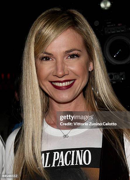 Federica Panicucci attends XXIII Years of Glam: Your Key To Hollywood Discoteque Nightlife Party on January 29, 2009 in Milan, Italy.