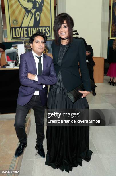 Shinan Govani , and Suzanne Boyd attend the Artists for Peace And Justice Festival Gala 2017 at AGO on September 10, 2017 in Toronto, Canada.