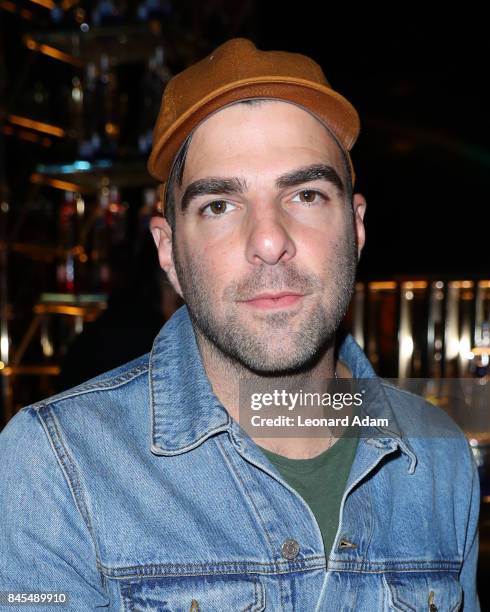 Actor Zachary Quinto attends the "mother!" party at The 2017 Toronto International Film Festival at Bisha Hotel & Residences on September 10, 2017 in...