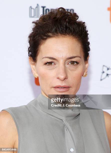 Actor Lidia Vitale attends the premiere of "Tulipani, Love, Honour And A Bicycle" during the 2017 Toronto International Film Festival at Ryerson...