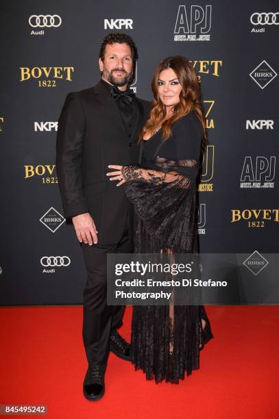 Anthony Mantella and Natasha Koifman attend the Artists For Peace And Justice Festival Gala 2017 Presented By Bovet 1822 at AGO on September 10, 2017...