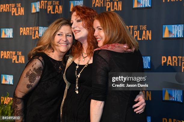 Karen Harris, Kathleen O'Brien and Kate Atkinson attend the World Premiere of "Part of the Plan," featuring the music of Dan Fogelberg at Tennessee...