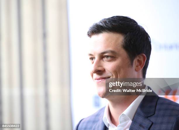 James Mackay attends the 'Battle of the Sexesl' premiere during the 2017 Toronto International Film Festival at Ryerson Theatre on September 10, 2017...