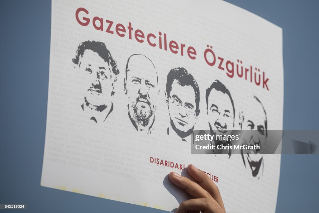 Trial Continues For Staff Of Cumhuriyet Newspaper