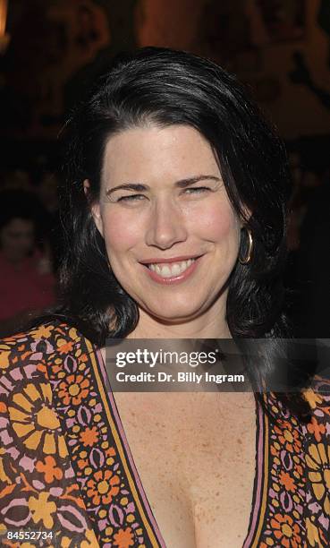 Actress Melissa Fitzgerald arrives at the 3rd Annual Bold Ink Awards at Fox Studios on January 29, 2009 in Los Angeles, California.