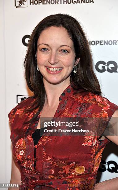 Co- Prodcuer Kathleen Davidson arrives at a special screening of the Documentary "Kassim The Dream" hosted by actor Forest Whitaker Citi, GQ Magazine...