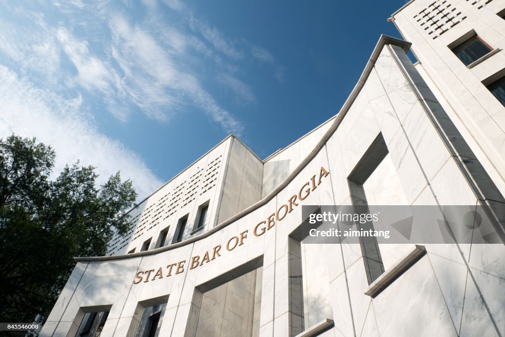 Stat Abr Building Of State Bar Of Georgia In Atlanta High-Res Stock Photo ...