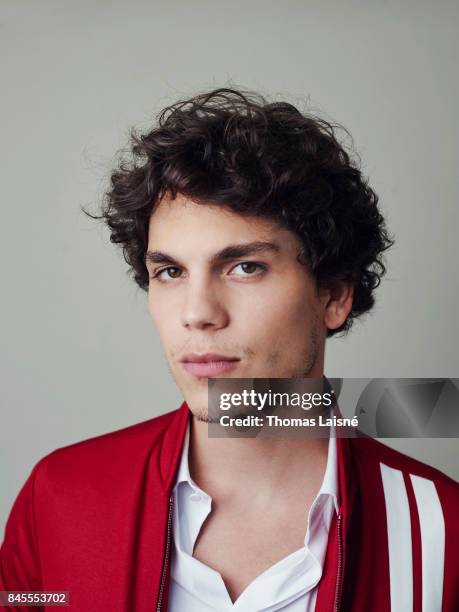 Actor Eduardo Valdarnini is photographed for Self Assignment on September 1, 2017 in Venice, Italy. .