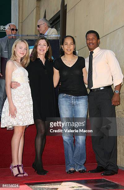 Actress Dakota Fanning, producer Lauren Shuler Donner, director Gina Prince-Bythewood and actor Nate Parker attend the Ceremony to honor Richard...