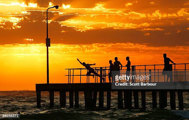 376 St Kilda Pier Stock Photos, High-Res Pictures, and Images