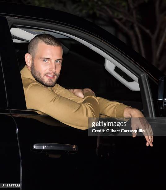 Actor Nico Tortorella is seen during the FENTY PUMA by Rihanna Spring/Summer 2018 Collection at Park Avenue Armory on September 10, 2017 in New York...