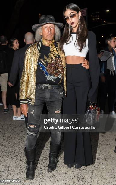 James F. Goldstein is seen arriving the FENTY PUMA by Rihanna Spring/Summer 2018 Collection at Park Avenue Armory on September 10, 2017 in New York...