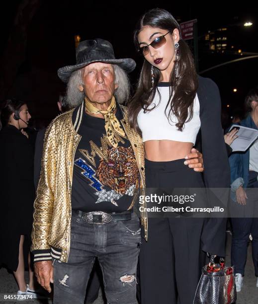 James F. Goldstein is seen arriving the FENTY PUMA by Rihanna Spring/Summer 2018 Collection at Park Avenue Armory on September 10, 2017 in New York...