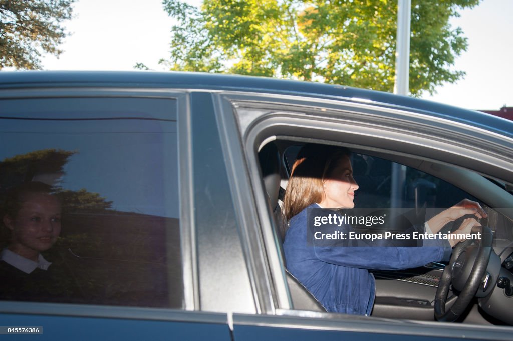 Princess Leonor Starts School