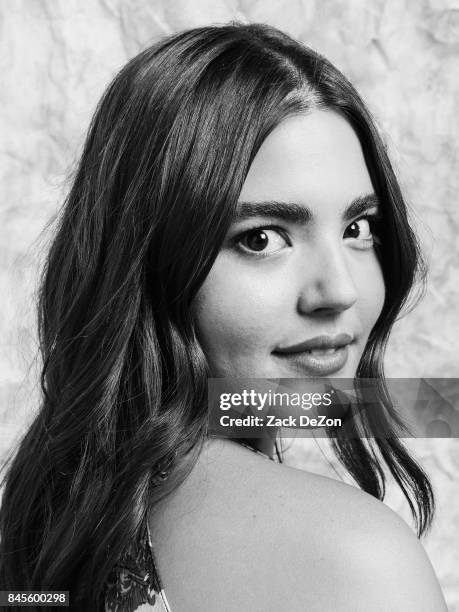 Actress Alessandra Garcia Lorido poses for a portrait during the Daily Front Row's Fashion Media Awards at Four Seasons Hotel New York Downtown on...